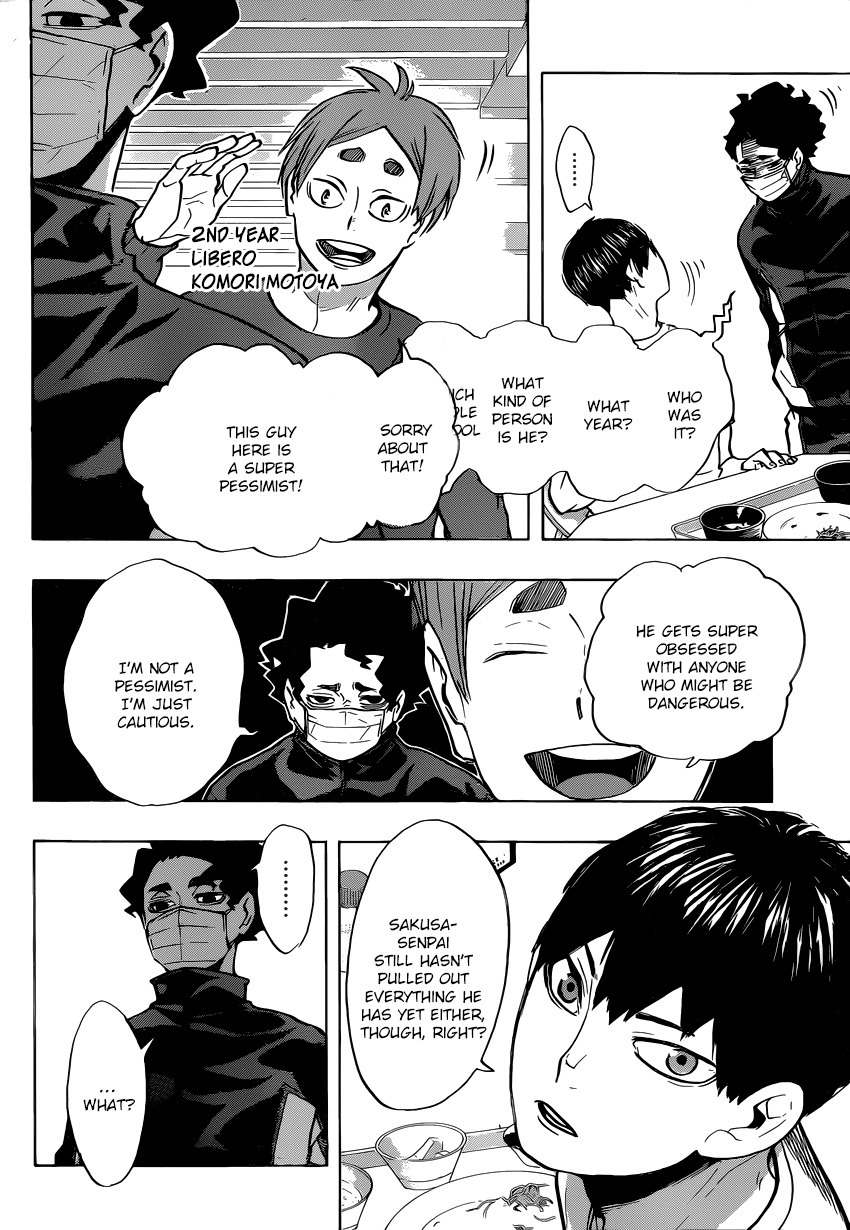 Haikyu!! Chapter 215 page 5 - Chapter 215: Sound