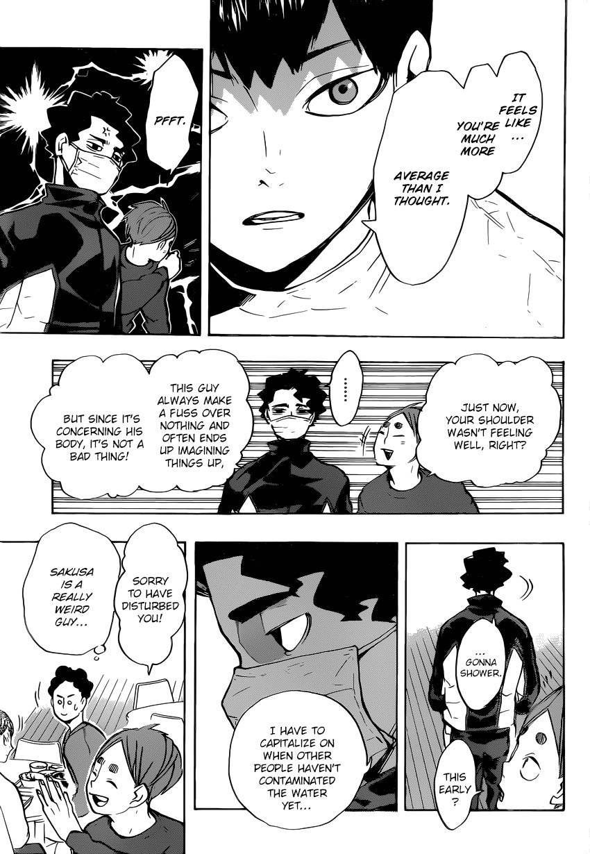 Haikyu!! Chapter 215 page 6 - Chapter 215: Sound