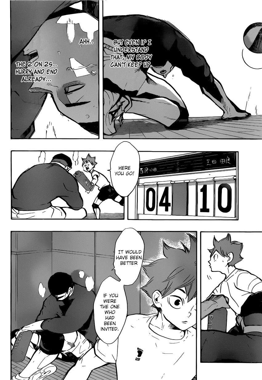 Haikyu!! Chapter 217 page 11 - Chapter 217: "Relaxed"