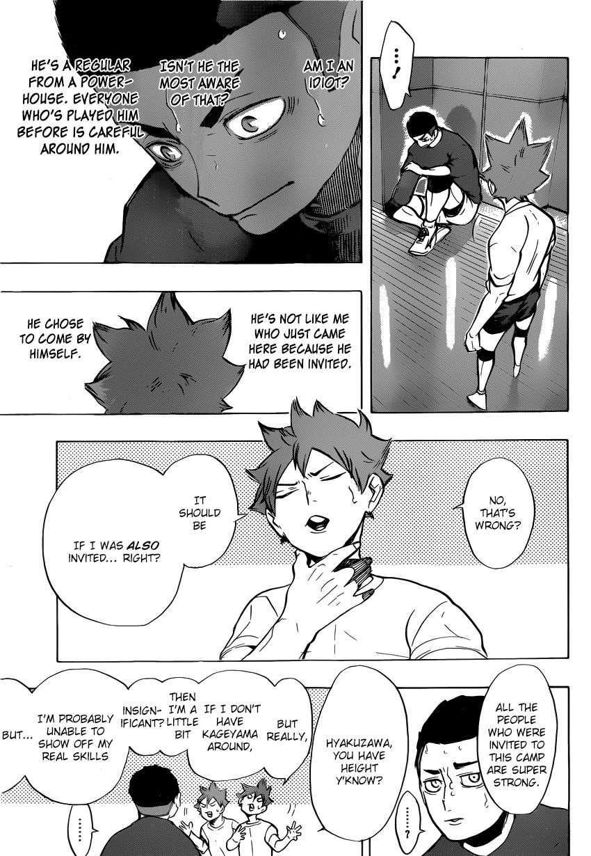 Haikyu!! Chapter 217 page 12 - Chapter 217: "Relaxed"