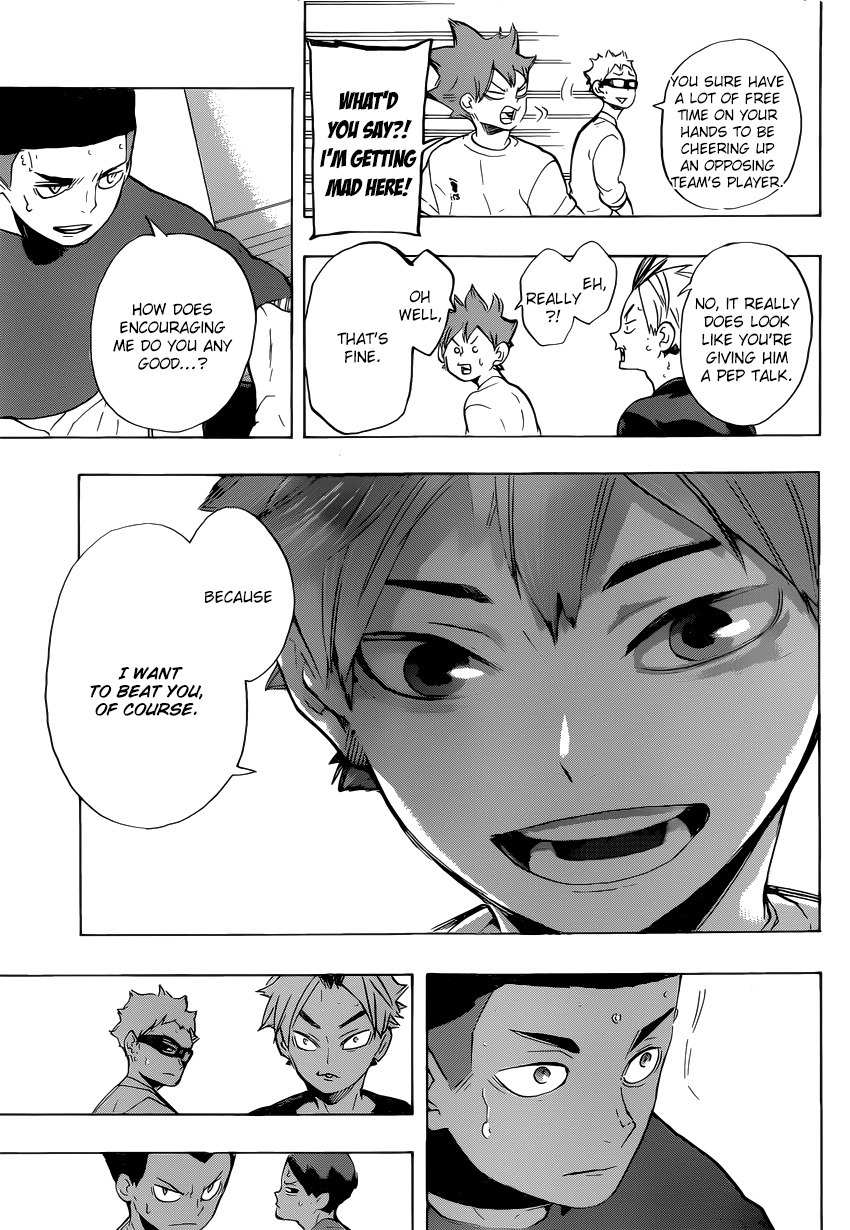 Haikyu!! Chapter 217 page 14 - Chapter 217: "Relaxed"