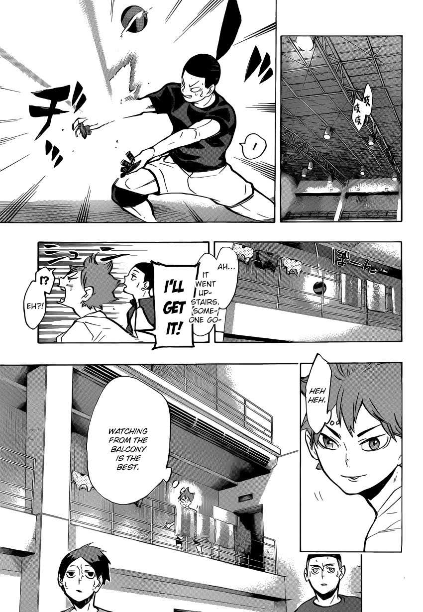 Haikyu!! Chapter 217 page 4 - Chapter 217: "Relaxed"