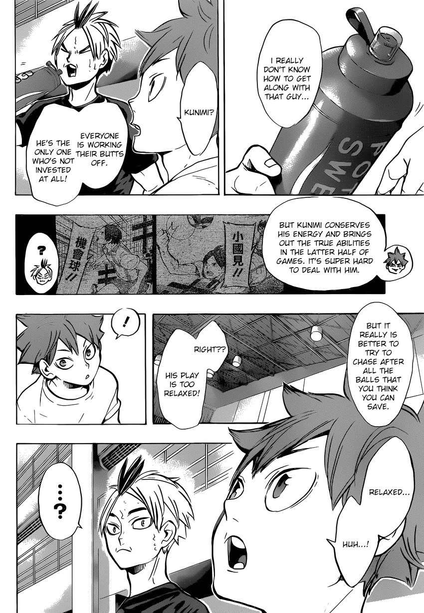 Haikyu!! Chapter 217 page 7 - Chapter 217: "Relaxed"