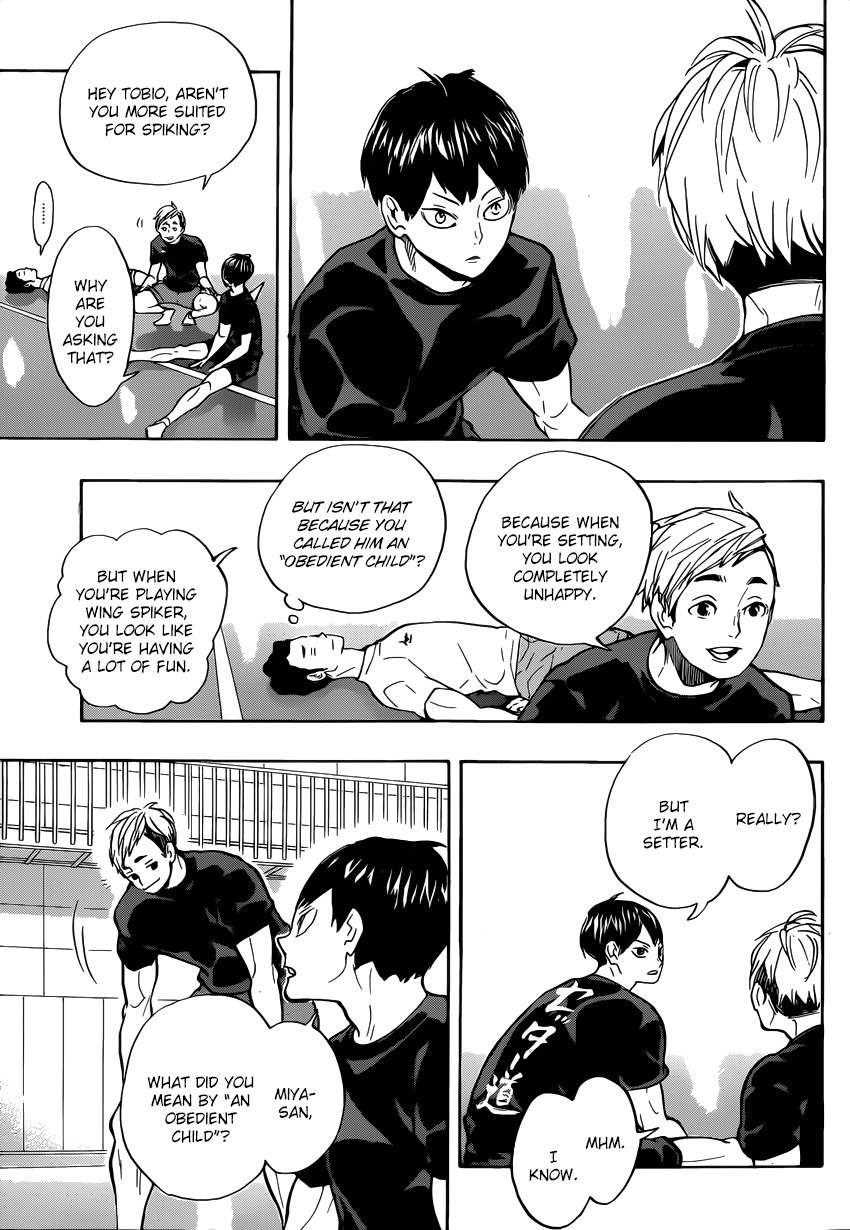 Haikyu!! Chapter 219 page 11 - Chapter 219: Hunger