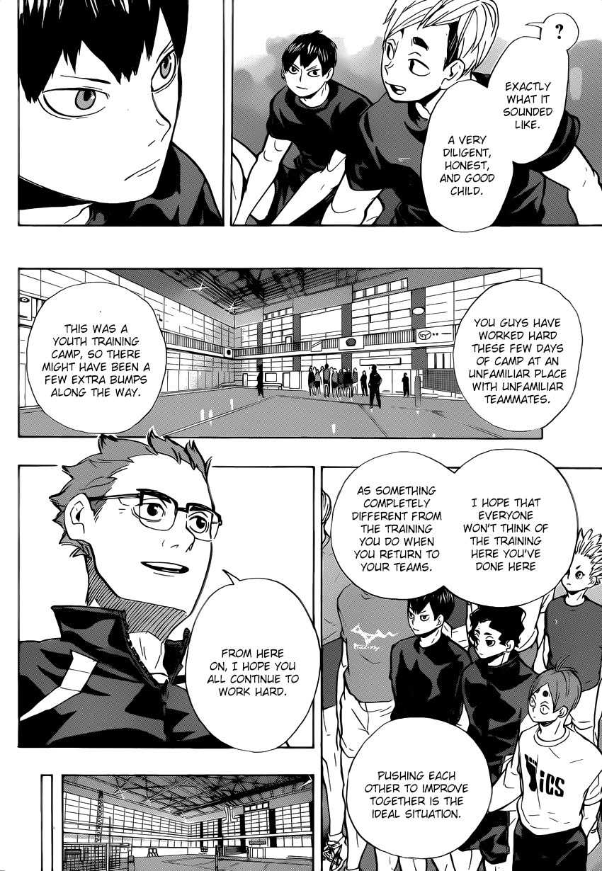 Haikyu!! Chapter 219 page 12 - Chapter 219: Hunger