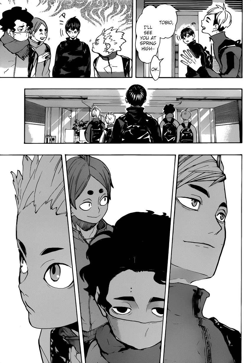Haikyu!! Chapter 219 page 13 - Chapter 219: Hunger