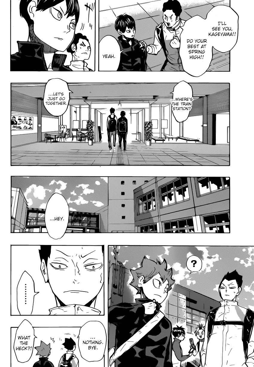 Haikyu!! Chapter 219 page 14 - Chapter 219: Hunger