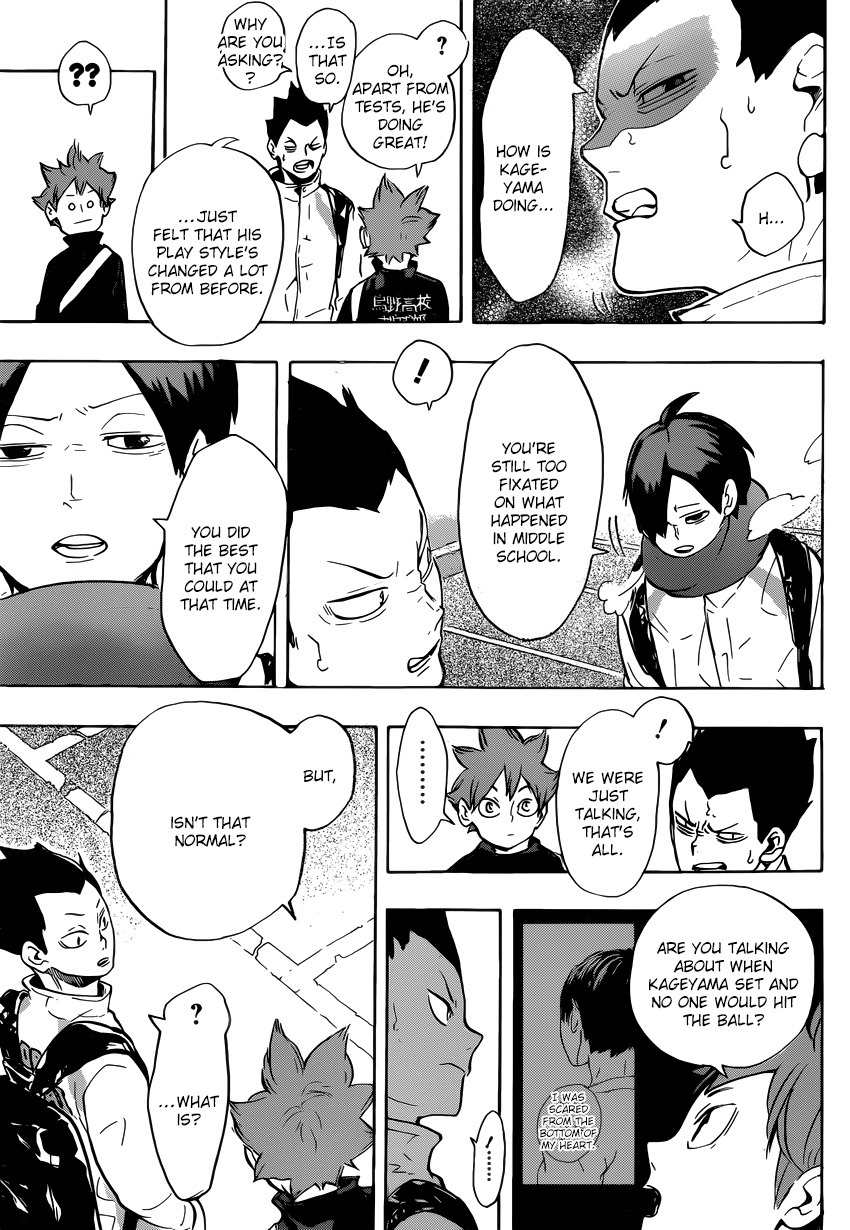 Haikyu!! Chapter 219 page 15 - Chapter 219: Hunger
