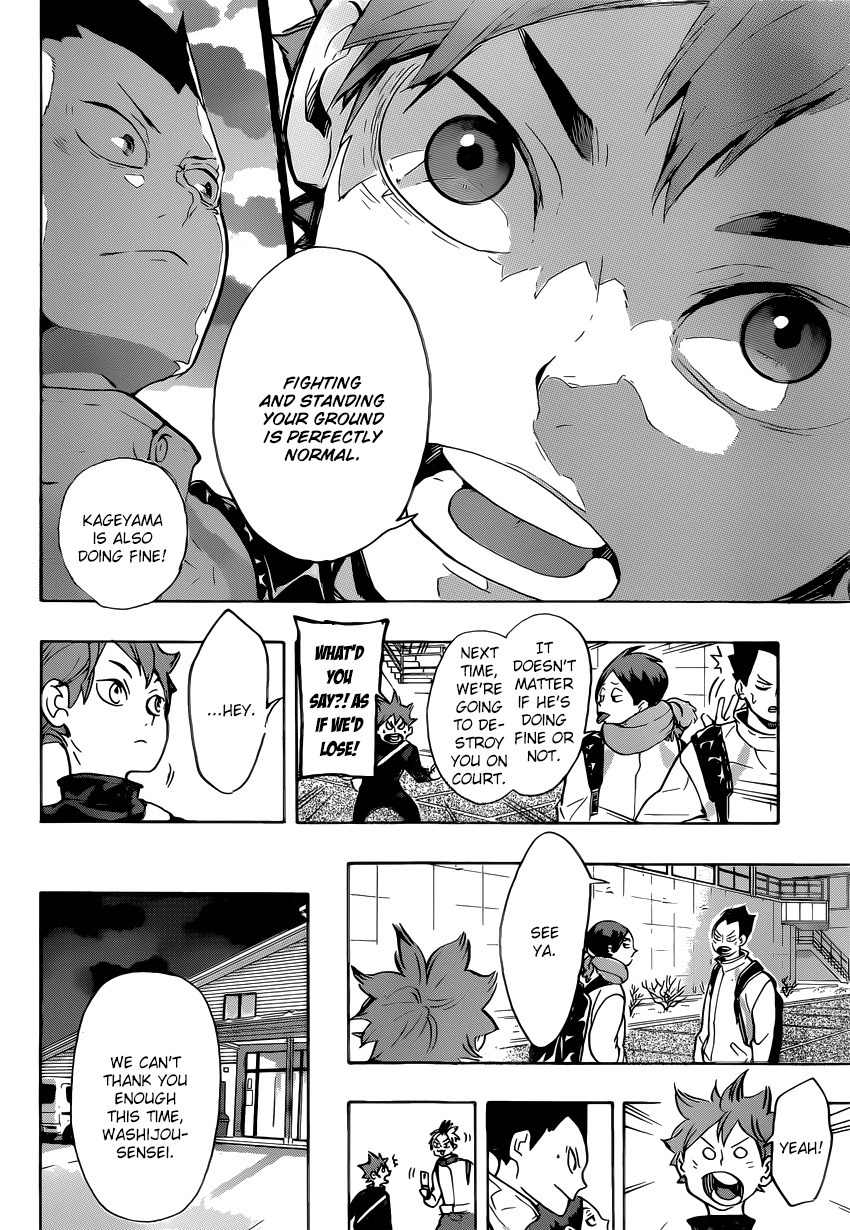 Haikyu!! Chapter 219 page 16 - Chapter 219: Hunger