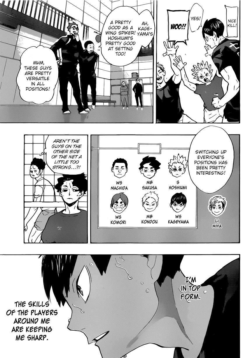 Haikyu!! Chapter 219 page 5 - Chapter 219: Hunger