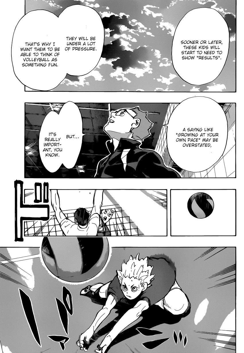 Haikyu!! Chapter 219 page 7 - Chapter 219: Hunger
