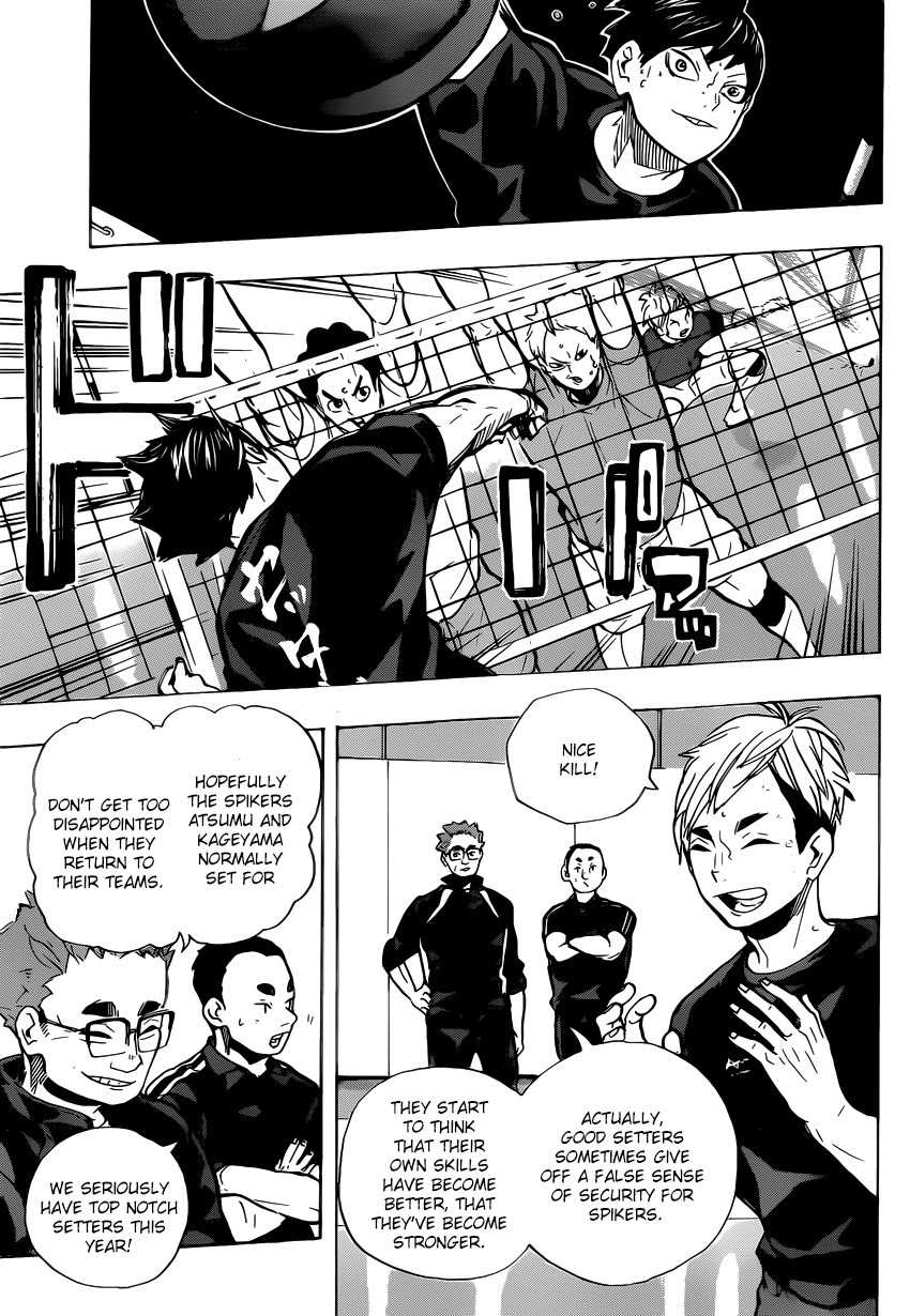 Haikyu!! Chapter 219 page 9 - Chapter 219: Hunger