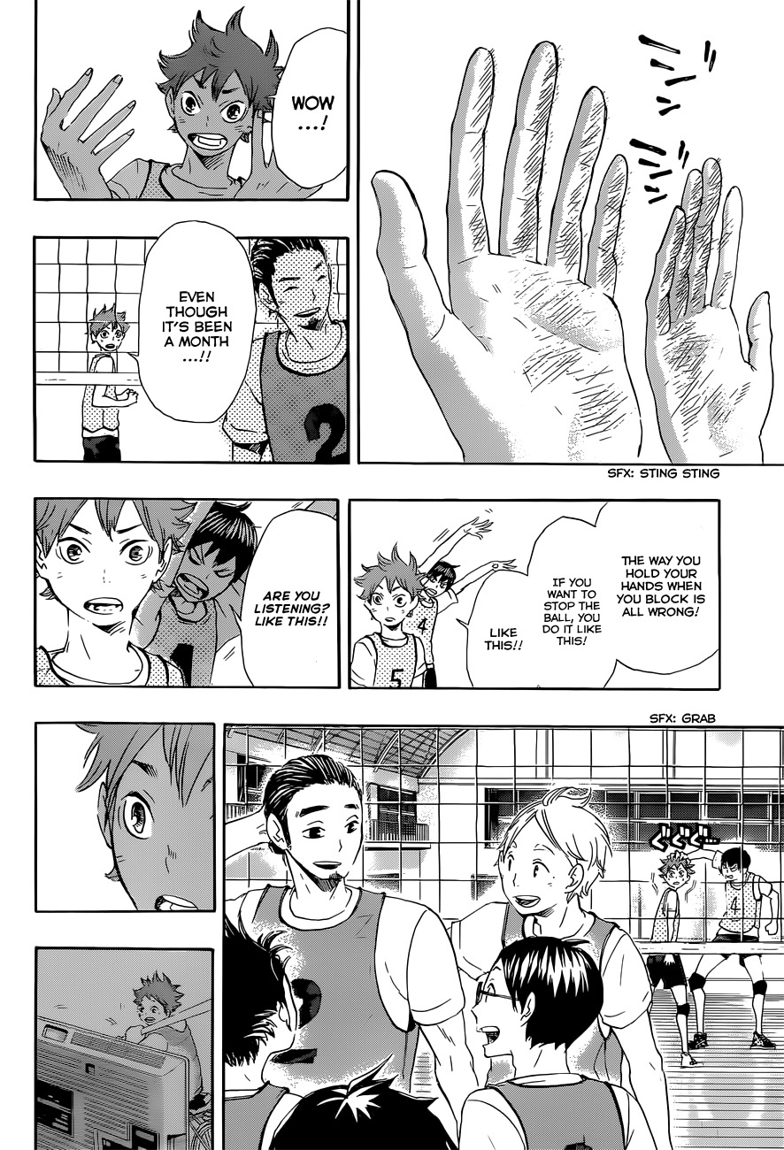 Haikyu!! Chapter 22 page 15 - Chapter 22: Admiration