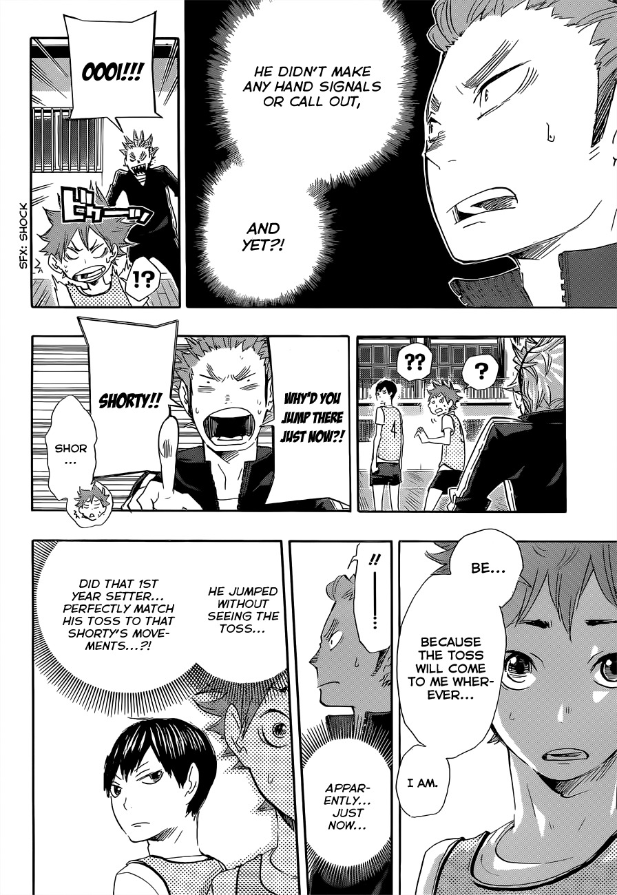 Haikyu!! Chapter 22 page 6 - Chapter 22: Admiration
