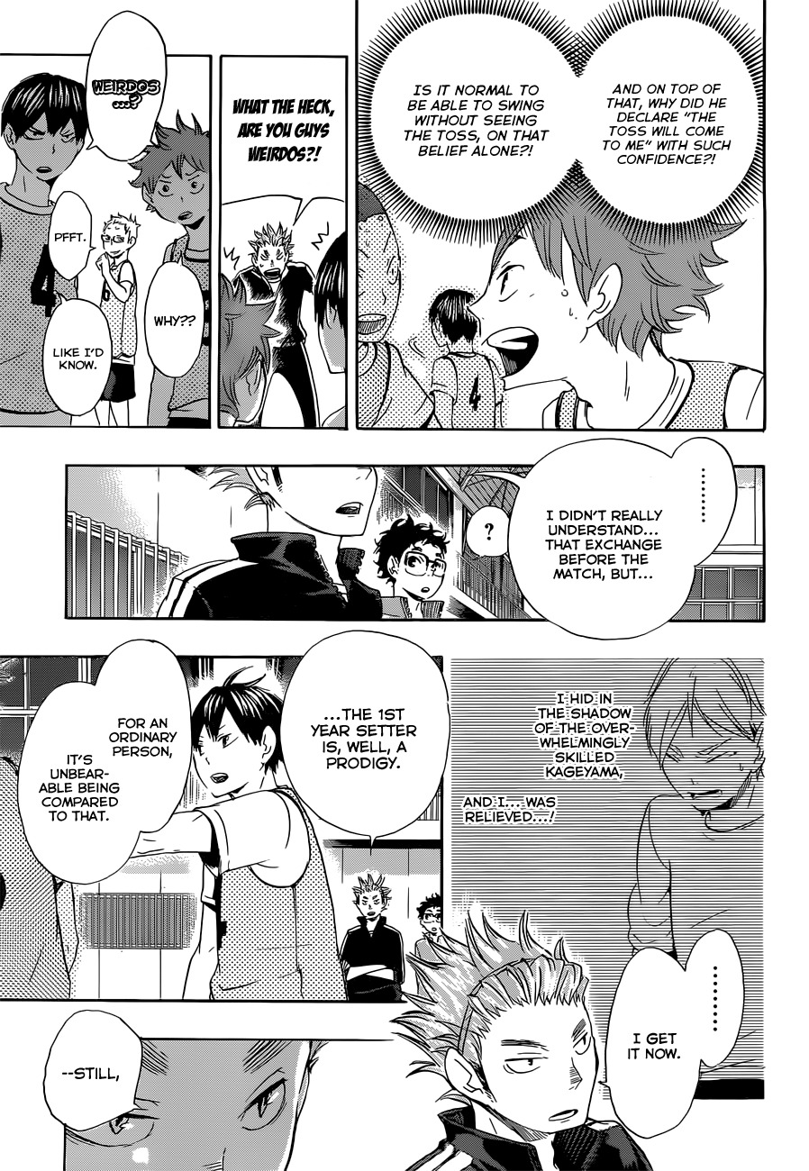 Haikyu!! Chapter 22 page 7 - Chapter 22: Admiration