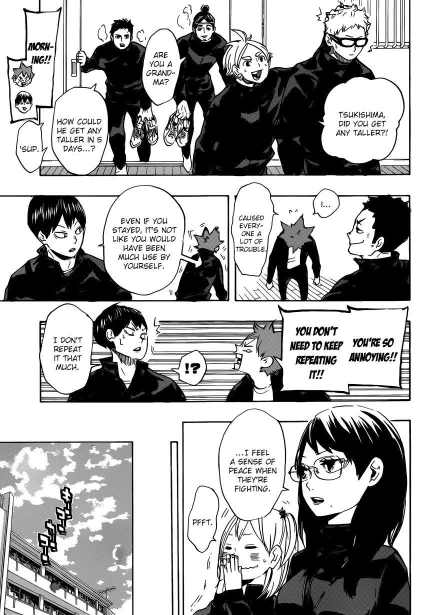 Haikyu!! Chapter 220 page 10 - Chapter 220: Converging