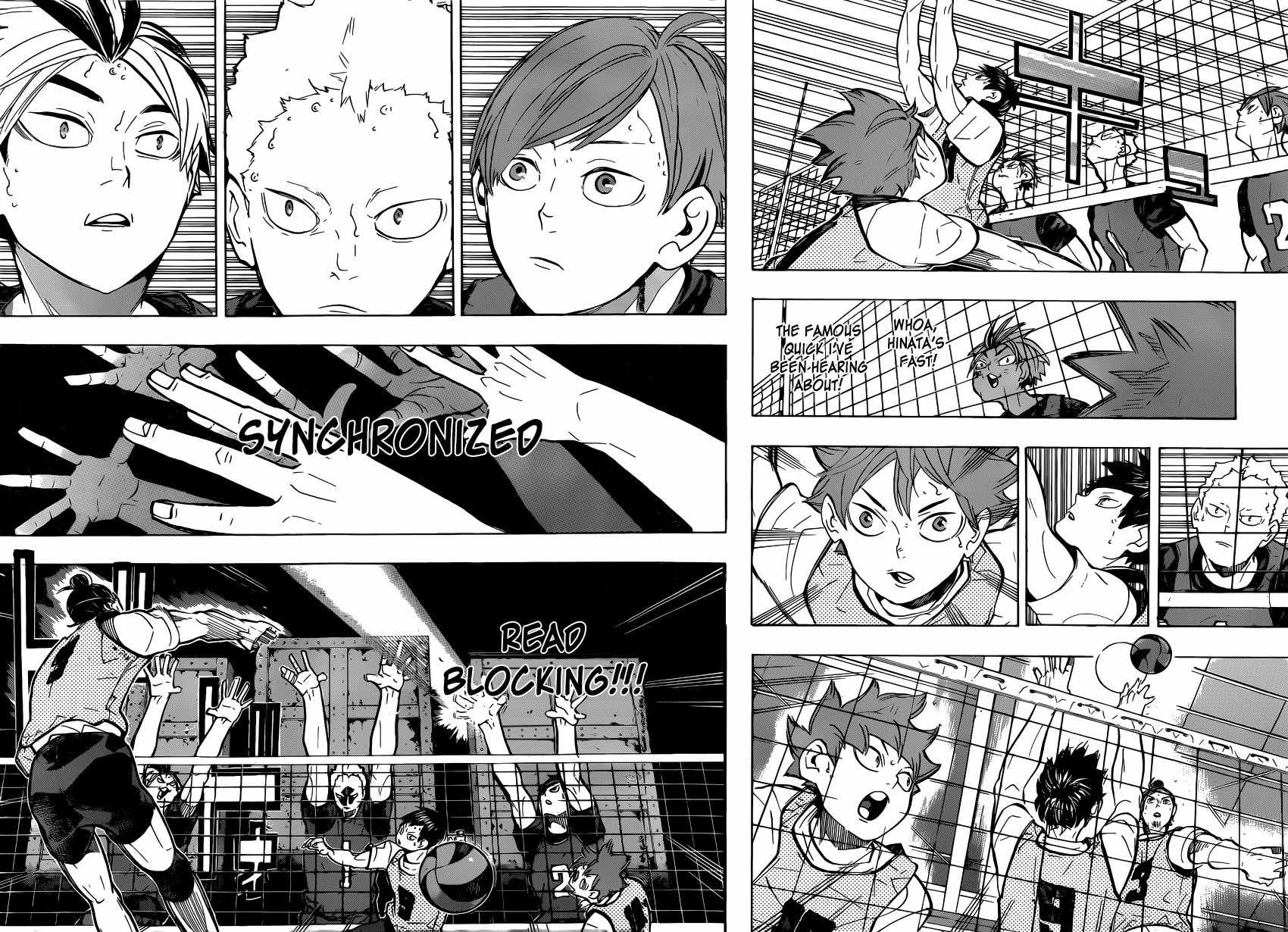 Haikyu!! Chapter 221 page 14 - Chapter 221: That Wall Once Again