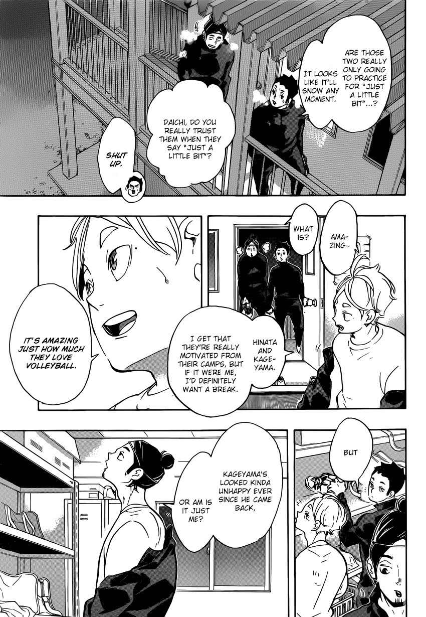 Haikyu!! Chapter 221 page 4 - Chapter 221: That Wall Once Again