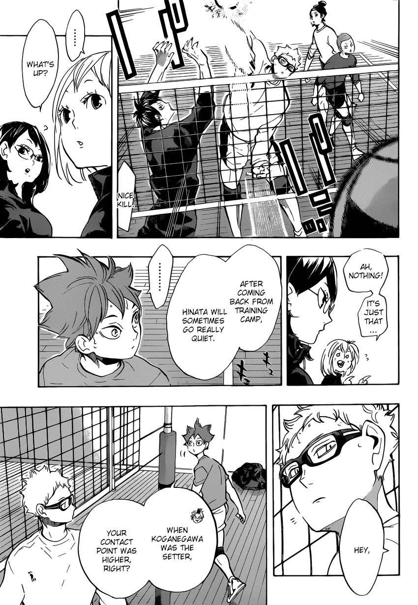 Haikyu!! Chapter 221 page 8 - Chapter 221: That Wall Once Again