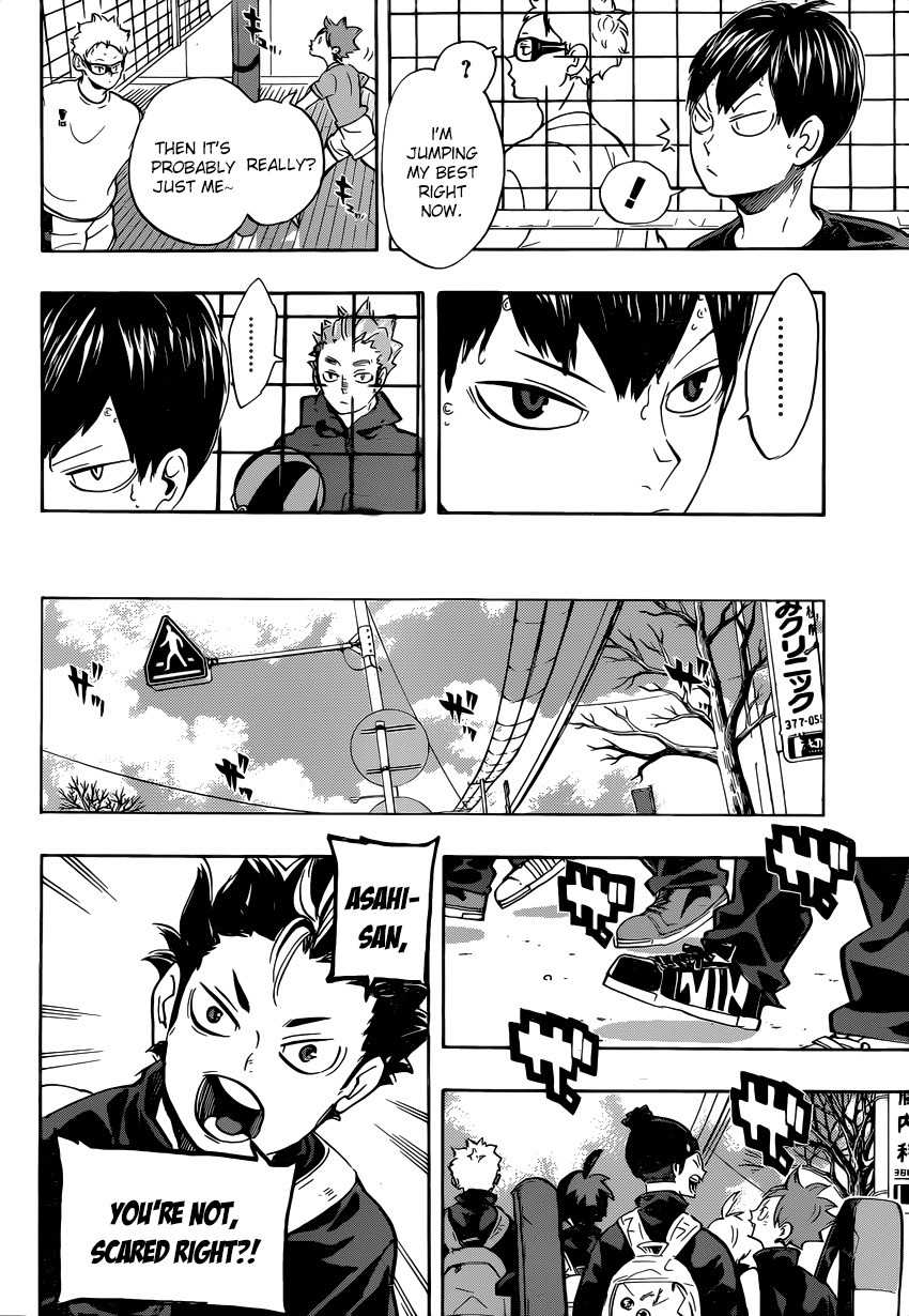 Haikyu!! Chapter 221 page 9 - Chapter 221: That Wall Once Again