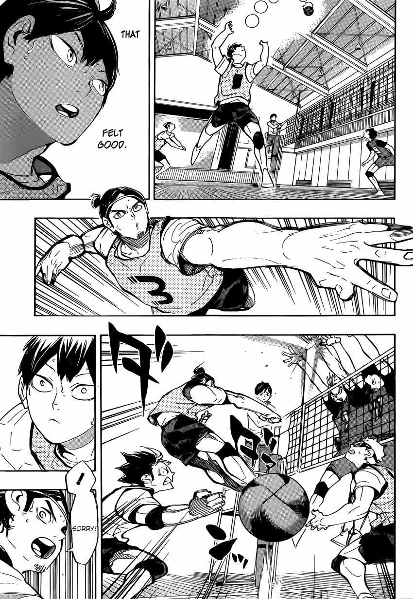 Haikyu!! Chapter 222 page 16 - Chapter 222: High Spirited