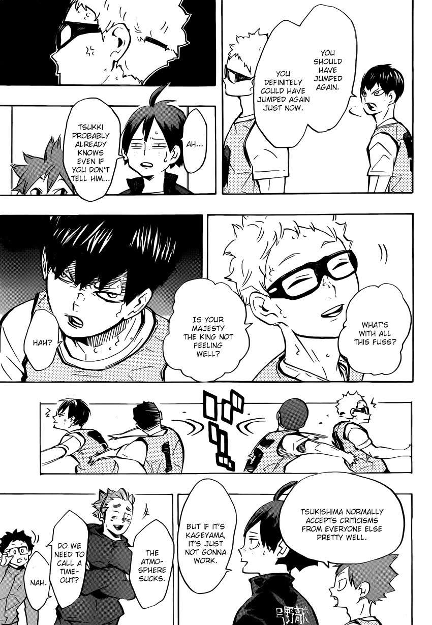 Haikyu!! Chapter 223 page 16 - Chapter 223: Friction