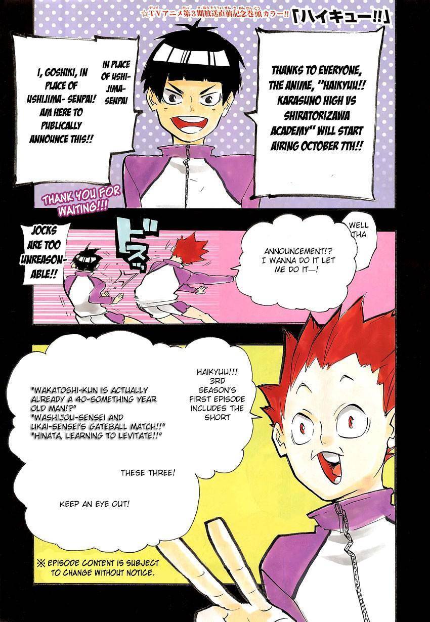 Haikyu!! Chapter 224 page 2 - Chapter 224: Return