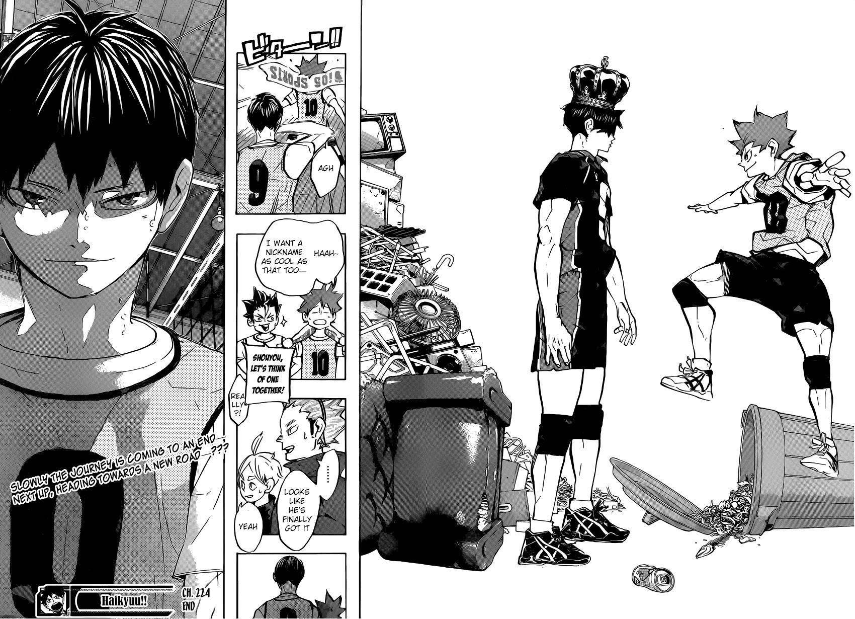 Haikyu!! Chapter 224 page 21 - Chapter 224: Return
