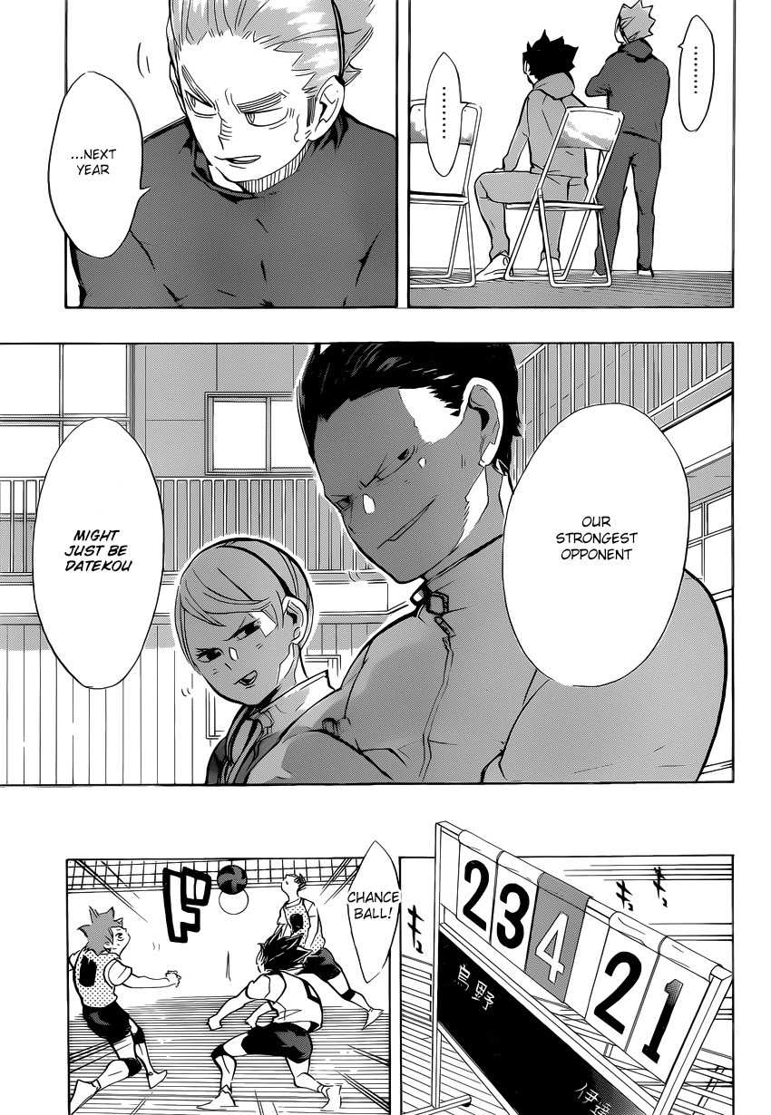 Haikyu!! Chapter 225 page 16 - Chapter 225: Awkward
