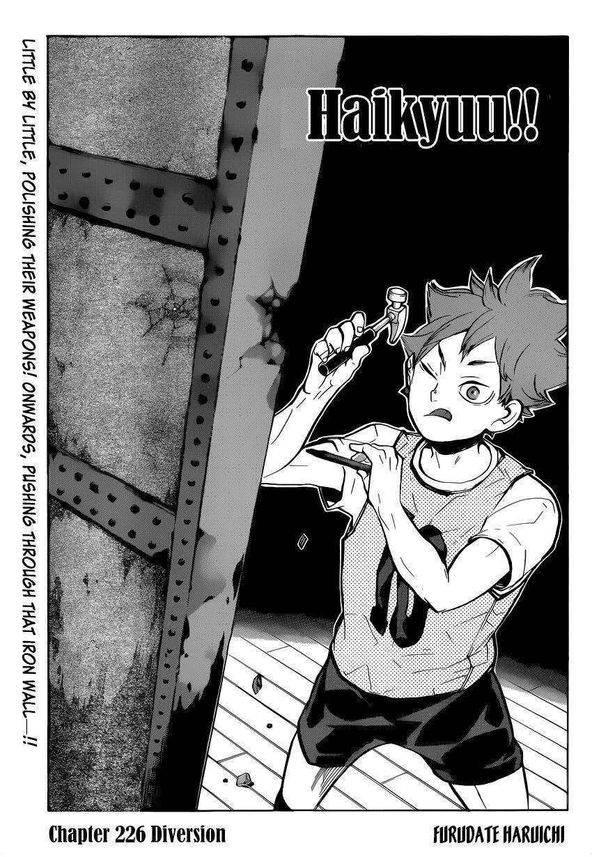 Haikyu!! Chapter 226 page 2 - Chapter 226: Diversion