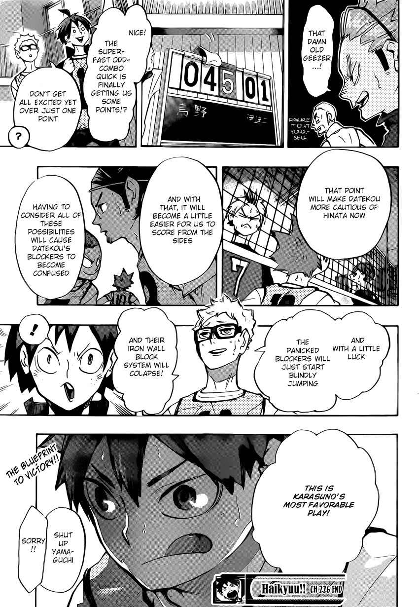 Haikyu!! Chapter 226 page 20 - Chapter 226: Diversion