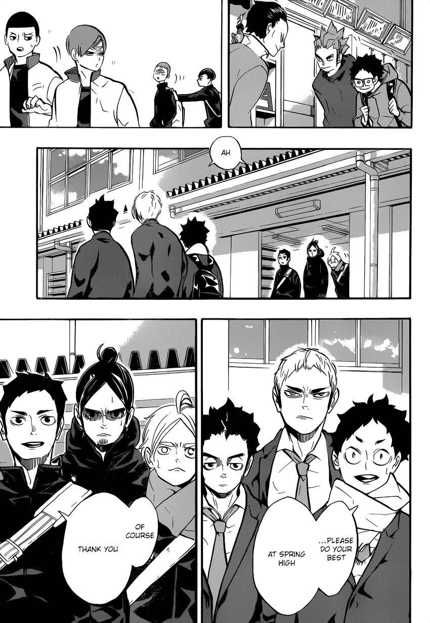 Haikyu!! Chapter 228 page 6 - Chapter 228: Change