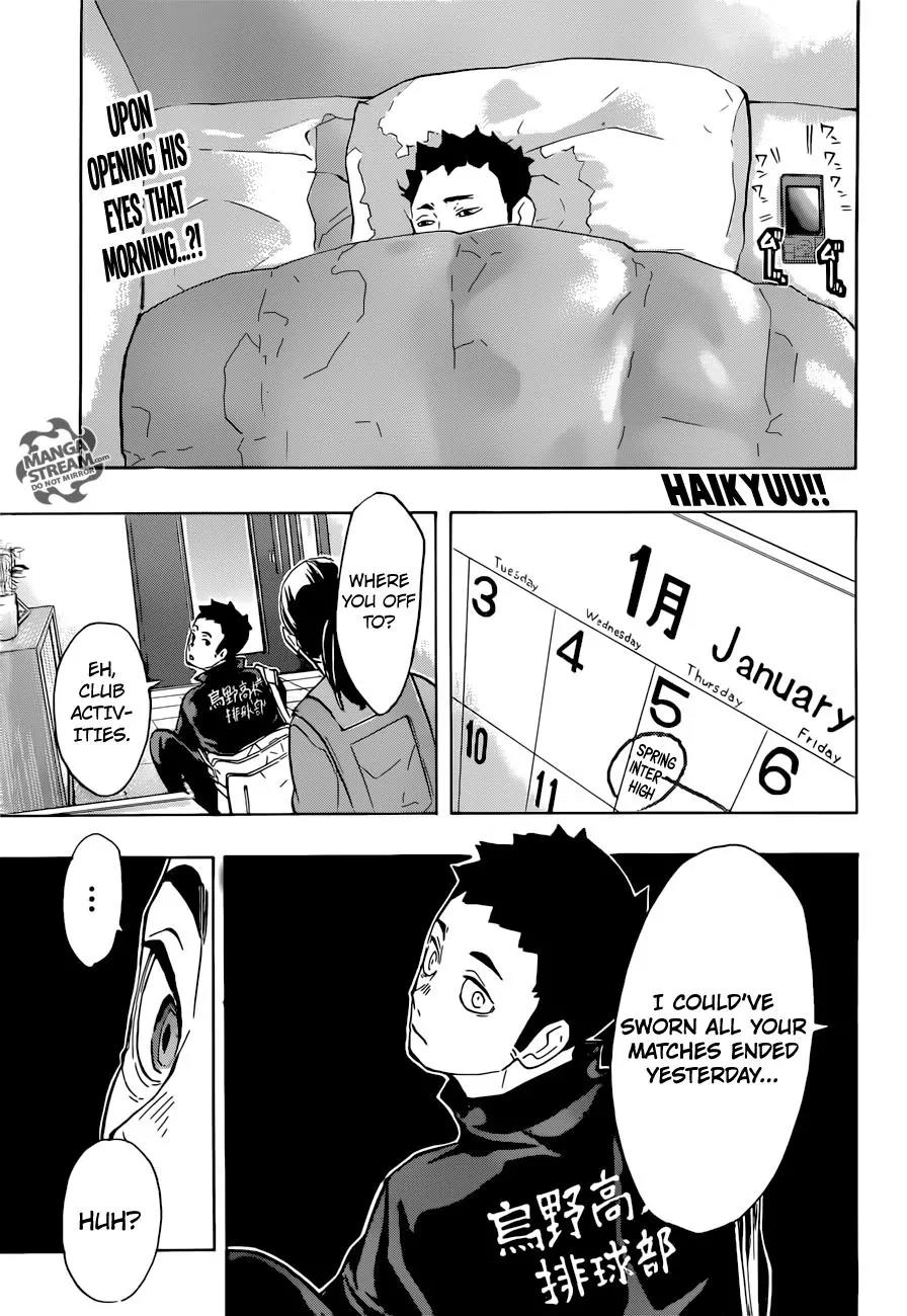 Haikyu!! Chapter 229 page 1 - Chapter 229: The Other Day