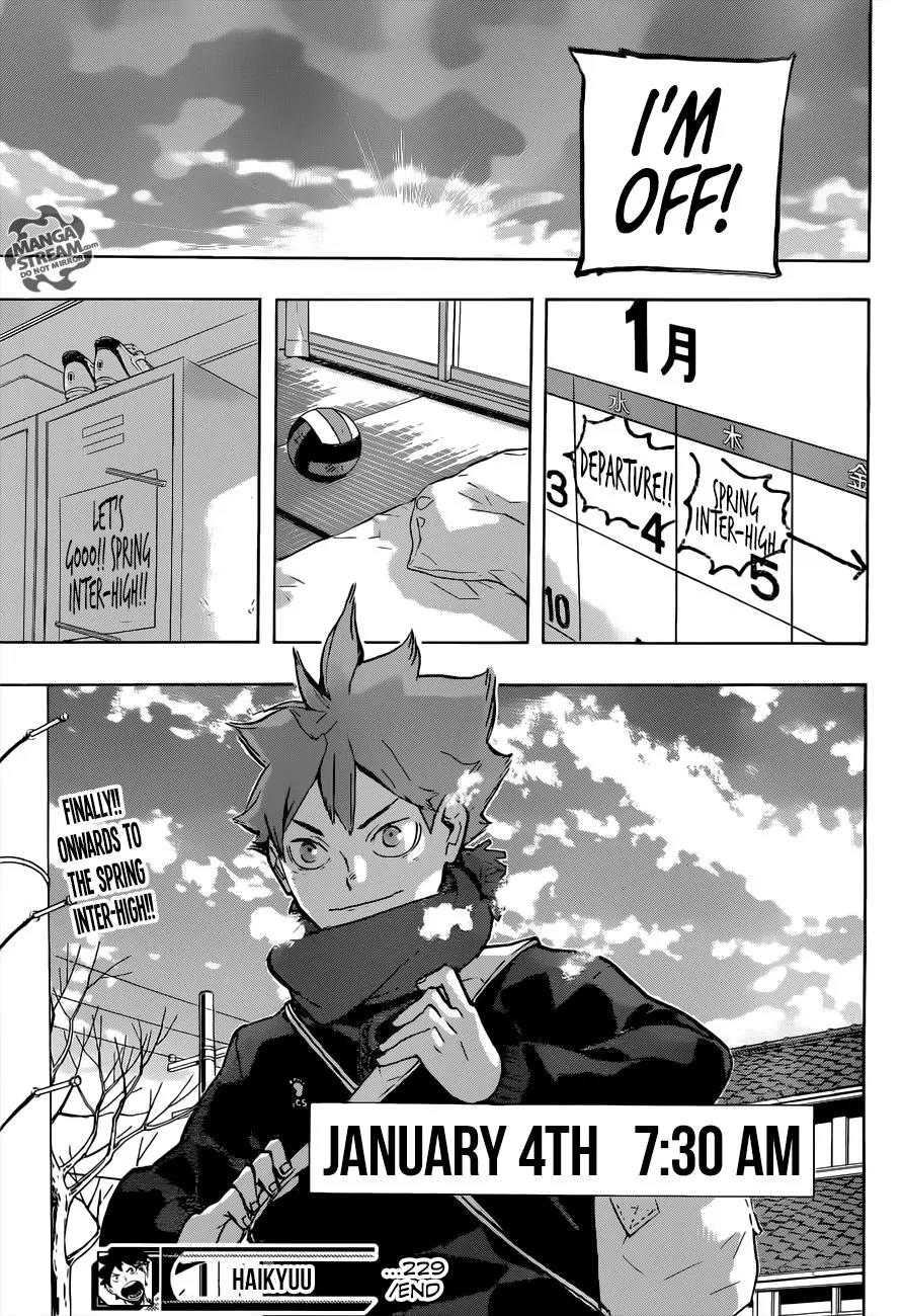 Haikyu!! Chapter 229 page 20 - Chapter 229: The Other Day