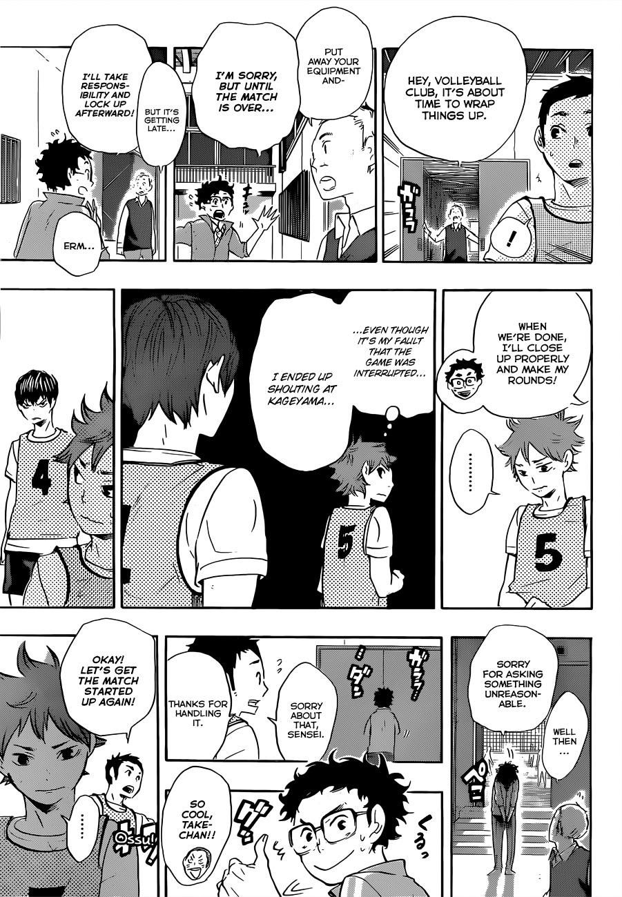 Haikyu!! Chapter 23 page 5 - Chapter 23: Equivalent Points