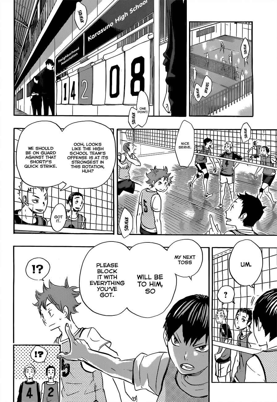 Haikyu!! Chapter 23 page 6 - Chapter 23: Equivalent Points