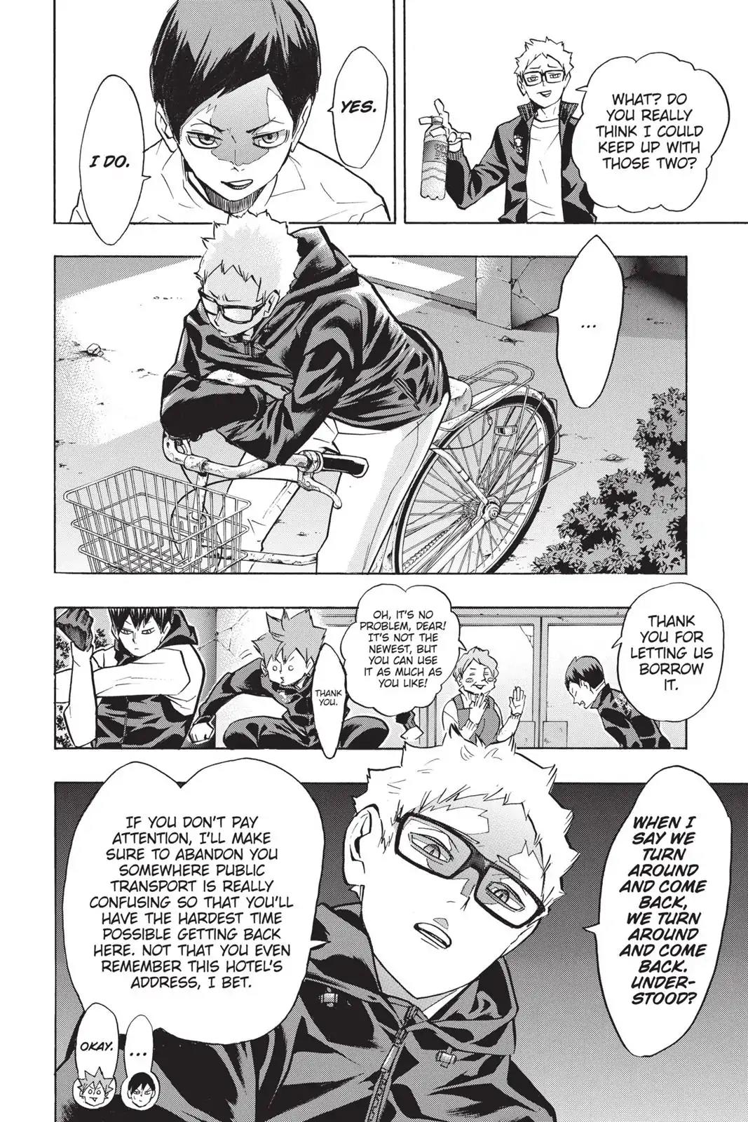 Haikyu!! Chapter 230 page 10 - Chapter 230: The Night Before
