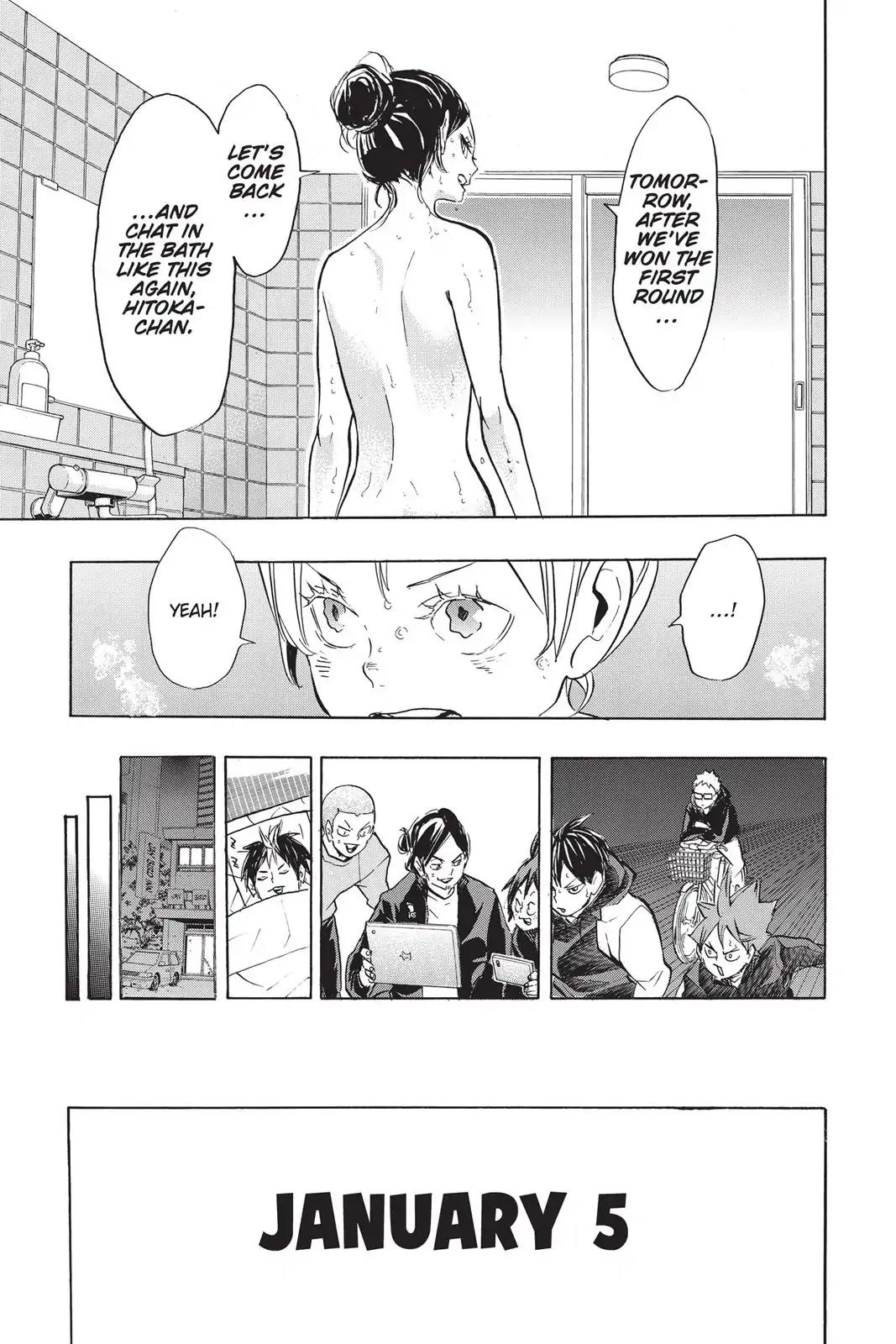 Haikyu!! Chapter 230 page 15 - Chapter 230: The Night Before