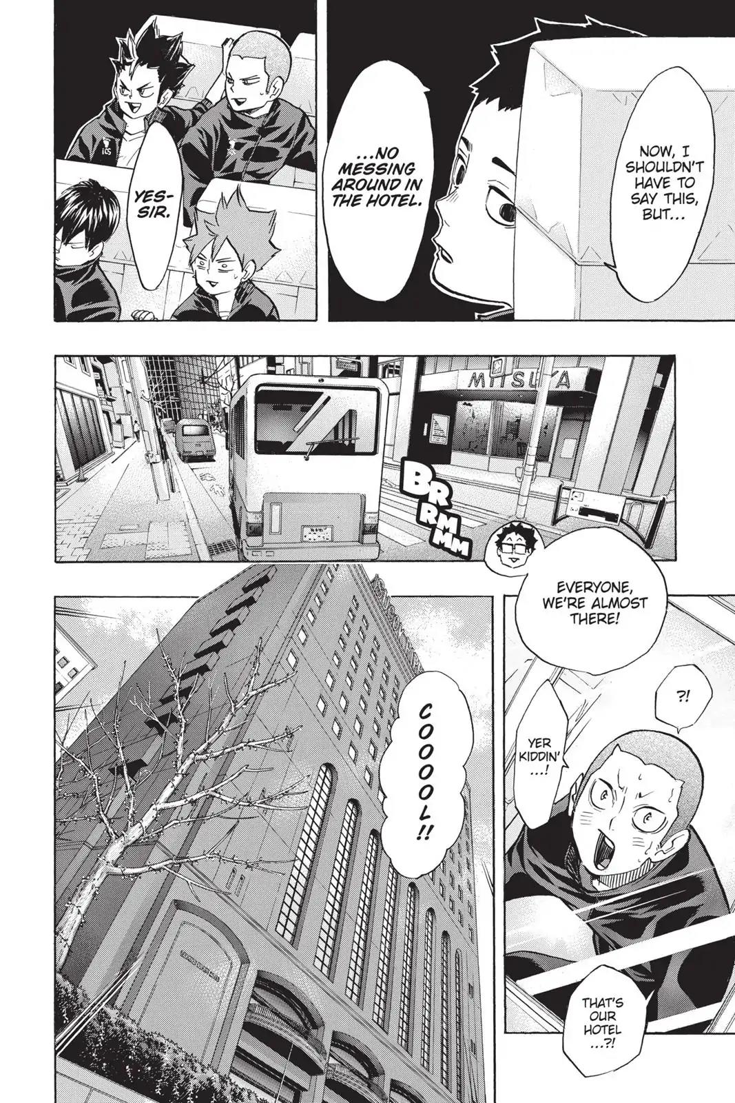 Haikyu!! Chapter 230 page 2 - Chapter 230: The Night Before