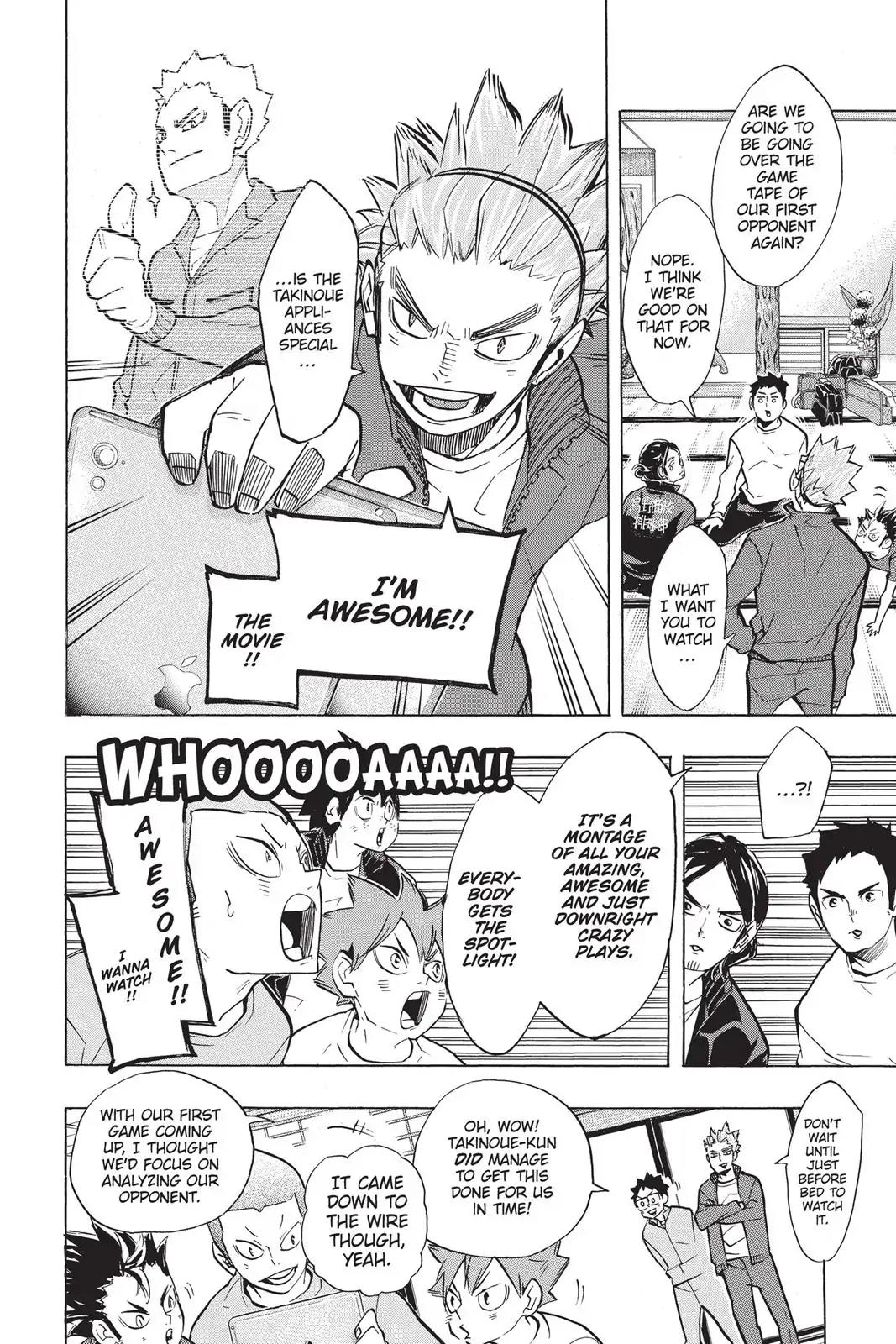 Haikyu!! Chapter 230 page 6 - Chapter 230: The Night Before