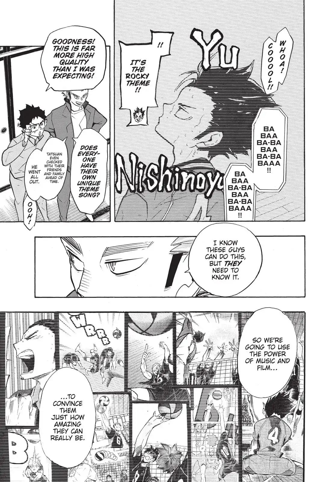 Haikyu!! Chapter 230 page 7 - Chapter 230: The Night Before