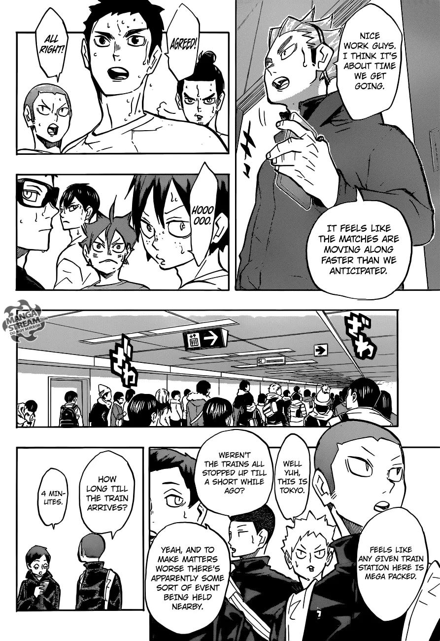 Haikyu!! Chapter 231 page 15 - Chapter 231: Beginnings and Happenings