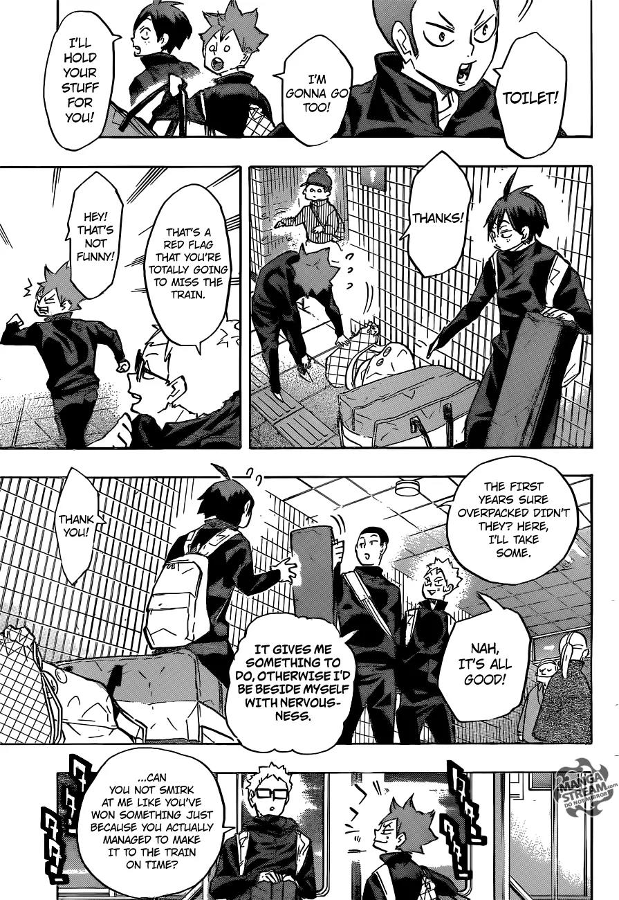 Haikyu!! Chapter 231 page 16 - Chapter 231: Beginnings and Happenings