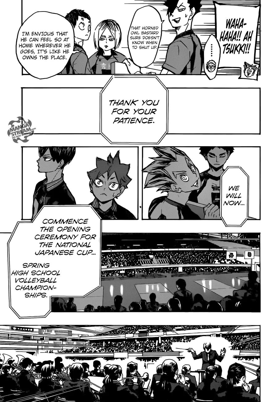Haikyu!! Chapter 231 page 8 - Chapter 231: Beginnings and Happenings