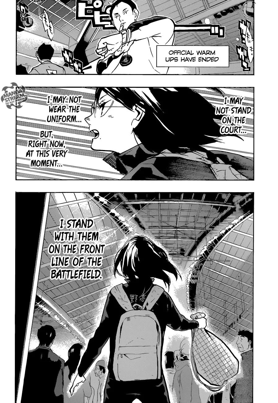 Haikyu!! Chapter 232 page 15 - Chapter 232: Warfront