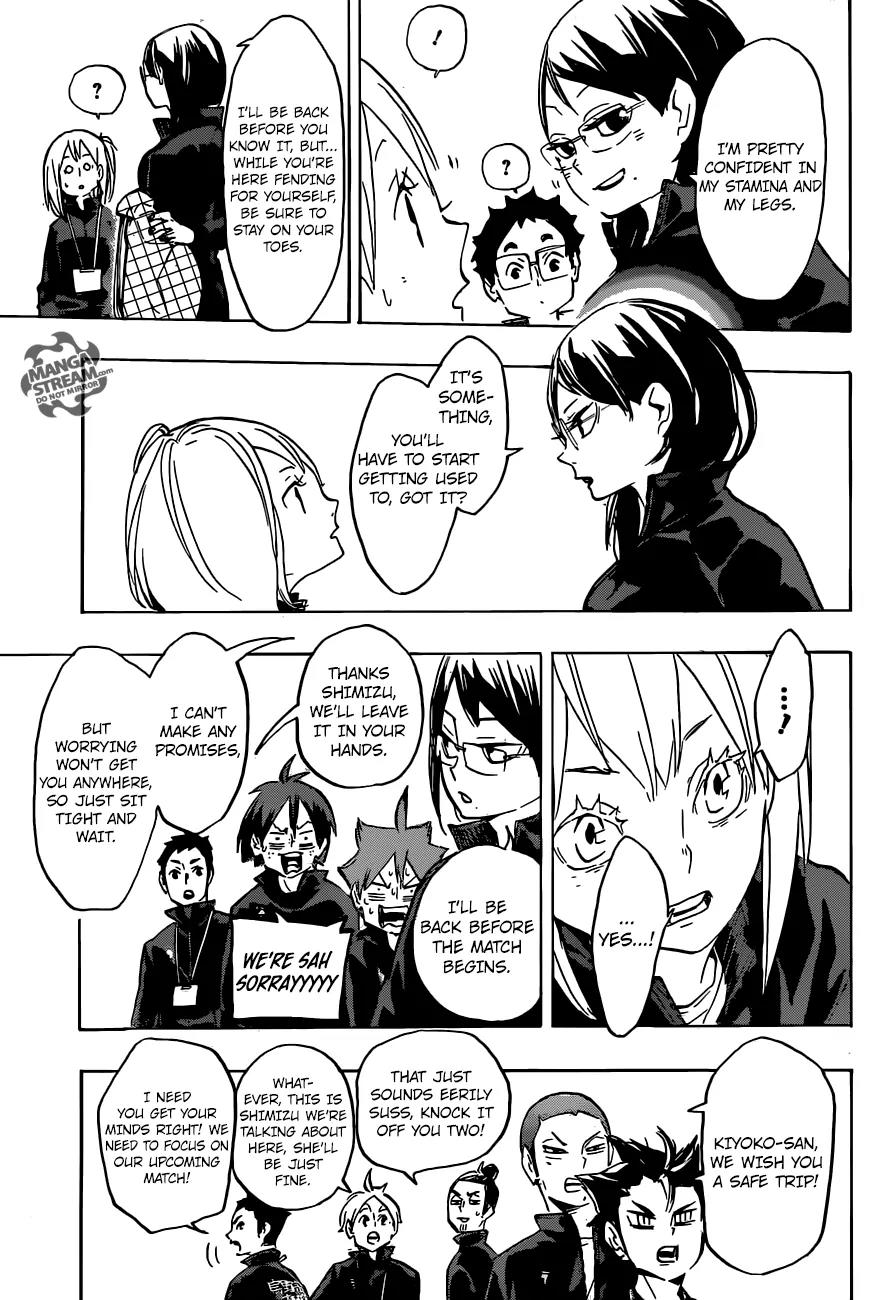 Haikyu!! Chapter 232 page 6 - Chapter 232: Warfront