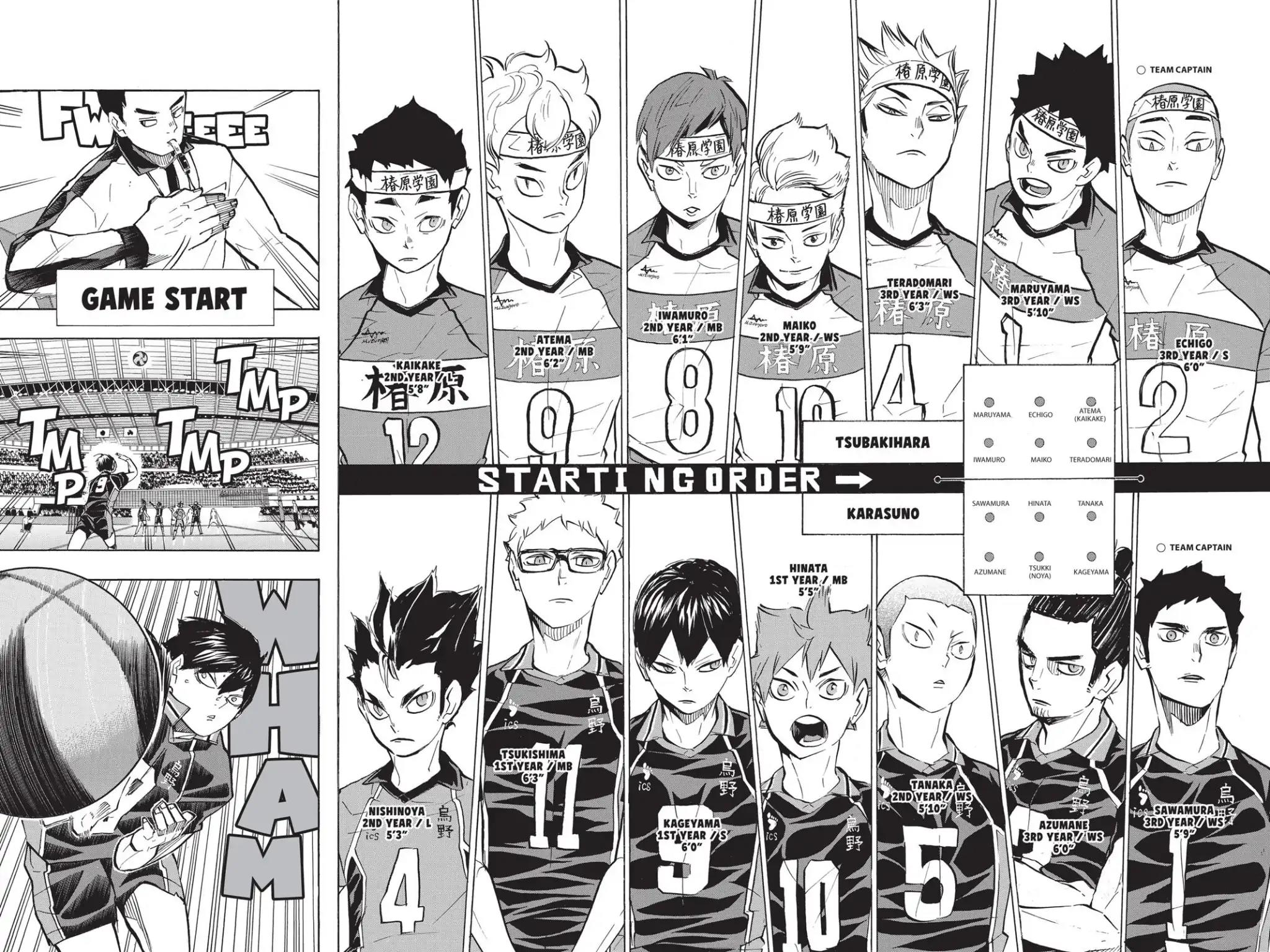 Haikyu!! Chapter 233 page 10 - Chapter 233: The First Opponent