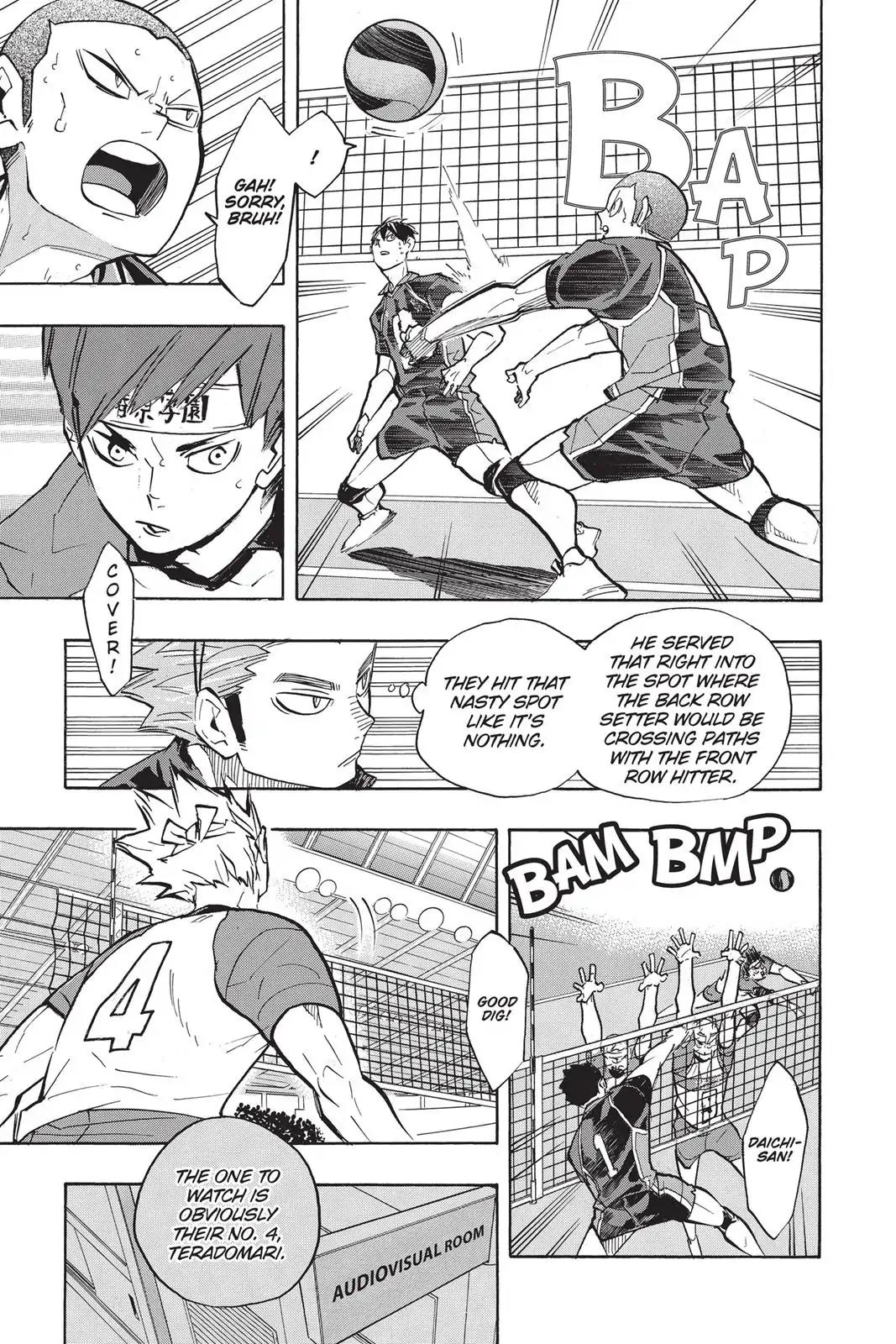 Haikyu!! Chapter 233 page 12 - Chapter 233: The First Opponent