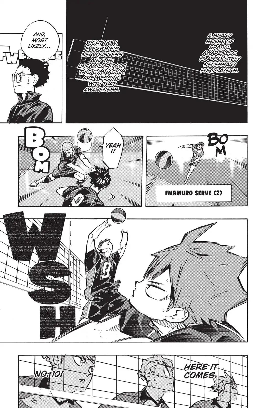 Haikyu!! Chapter 233 page 16 - Chapter 233: The First Opponent