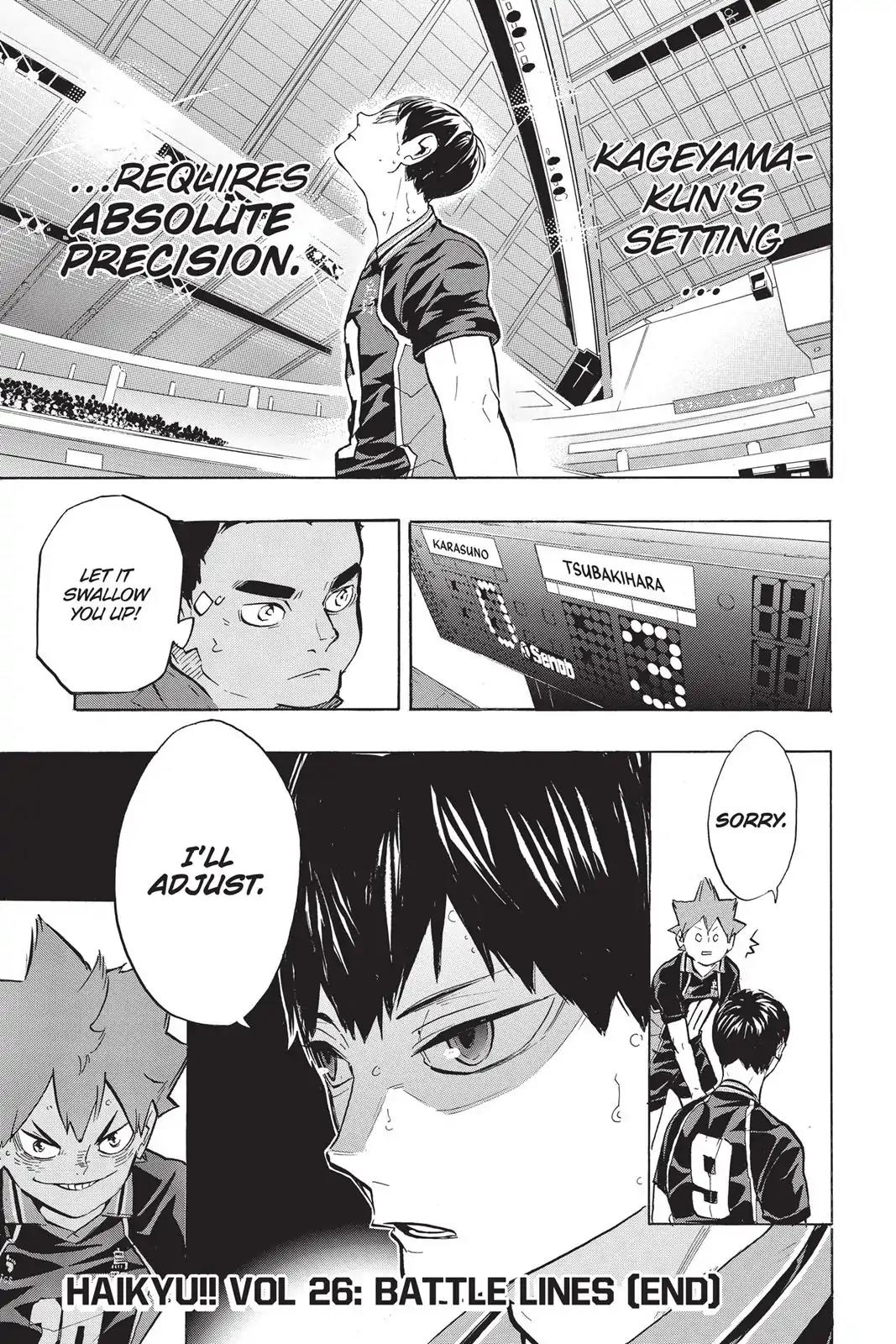 Haikyu!! Chapter 233 page 18 - Chapter 233: The First Opponent